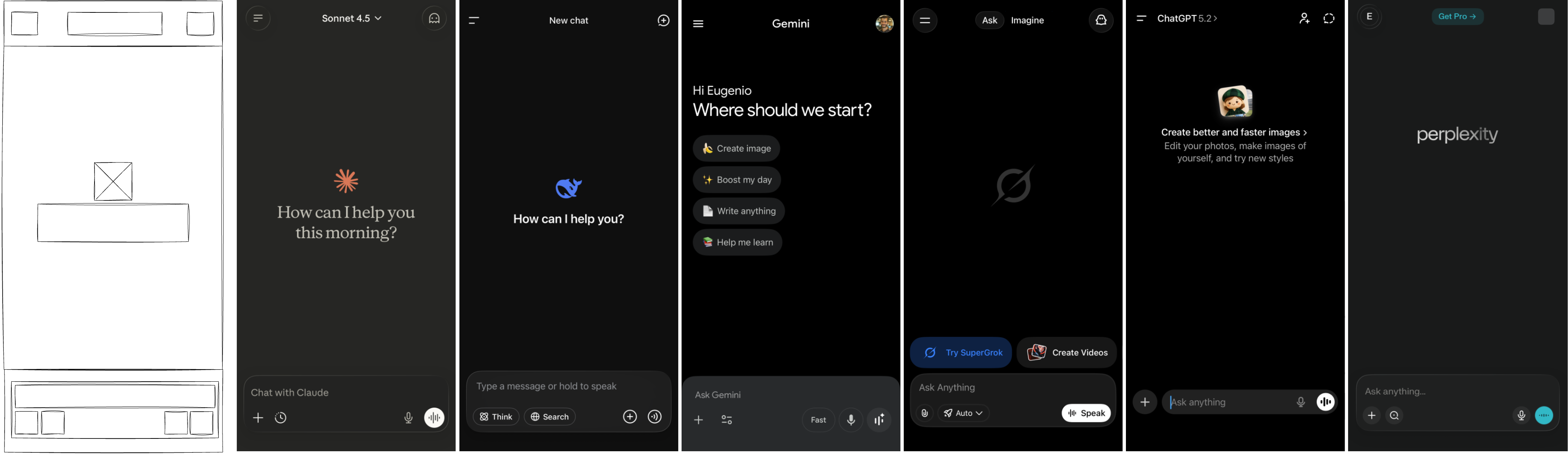 Overall assistant layout